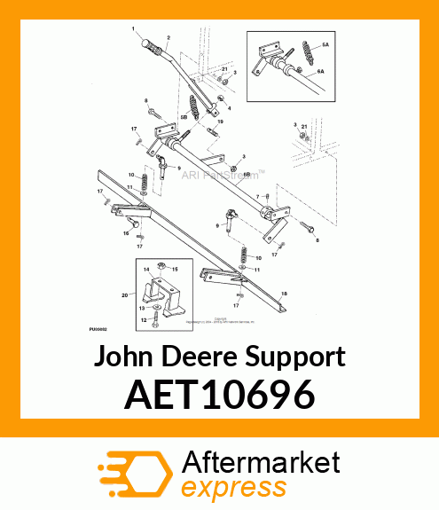 SUPPORT (CULTIVATOR) AET10696