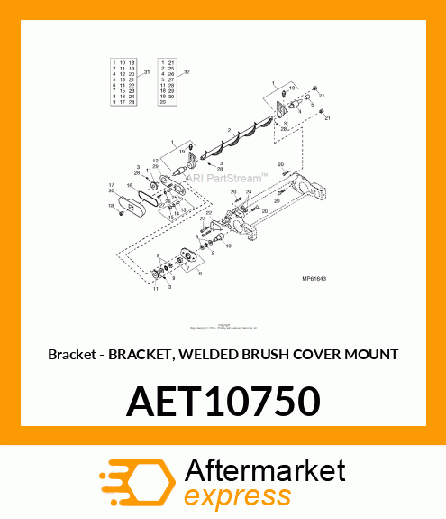 Bracket AET10750