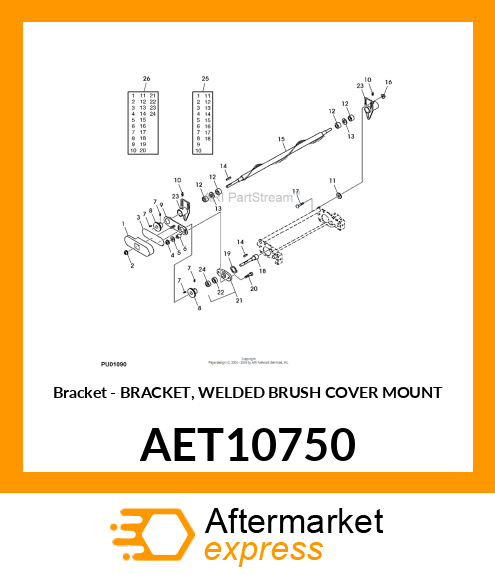 Bracket AET10750