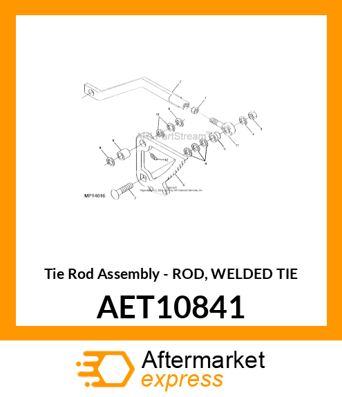 Tie Rod Asm AET10841