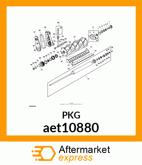 ADJUSTER, REEL ASSY AET10880 aet10880