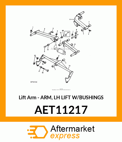 Lift Arm AET11217