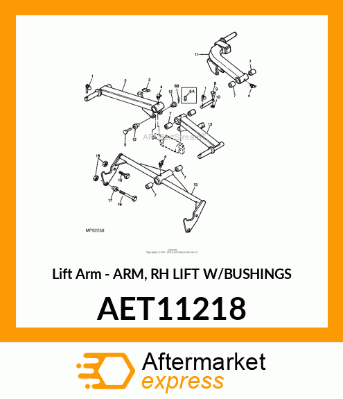 Lift Arm AET11218