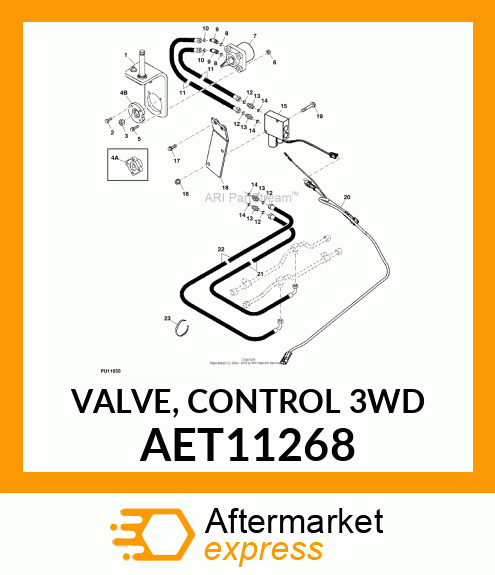 SOLENOID HYDRAULIC VALVE AET11268