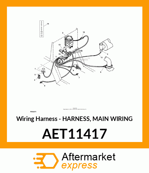 Wiring Harness AET11417