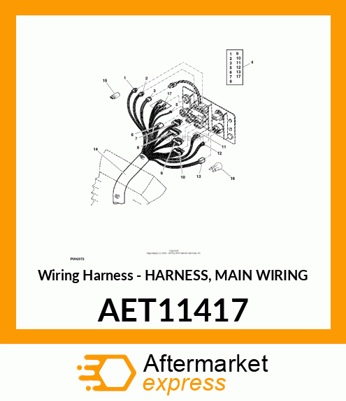 Wiring Harness AET11417