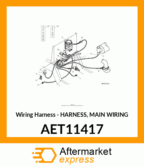 Wiring Harness AET11417