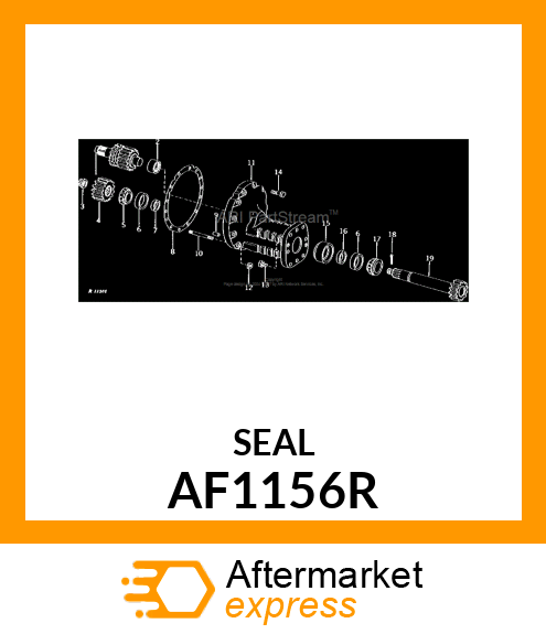 SEAL, OIL AF1156R