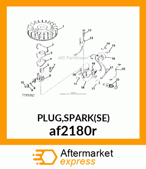 PLUG,SPARK(SE) af2180r