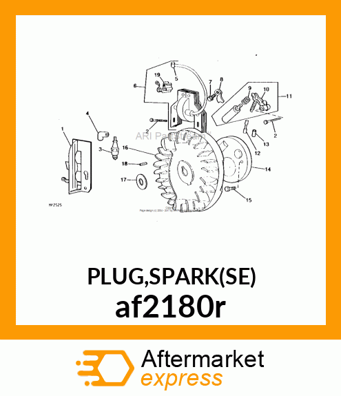 PLUG,SPARK(SE) af2180r