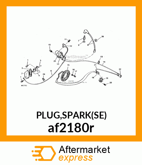 PLUG,SPARK(SE) af2180r