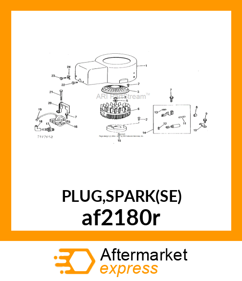 PLUG,SPARK(SE) af2180r