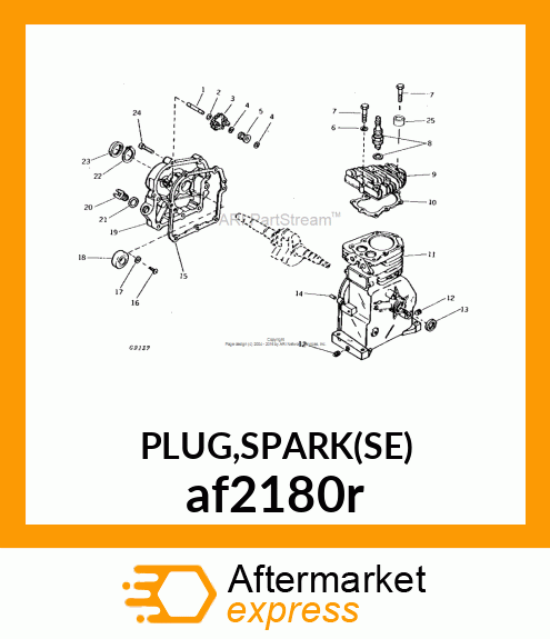 PLUG,SPARK(SE) af2180r