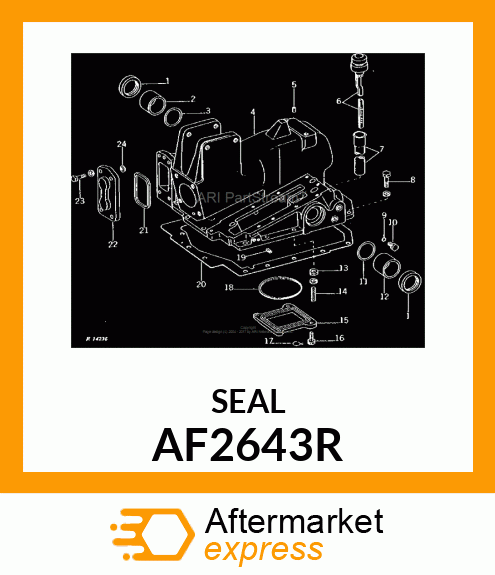 SEAL,OIL AF2643R