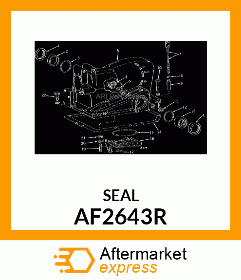 SEAL,OIL AF2643R