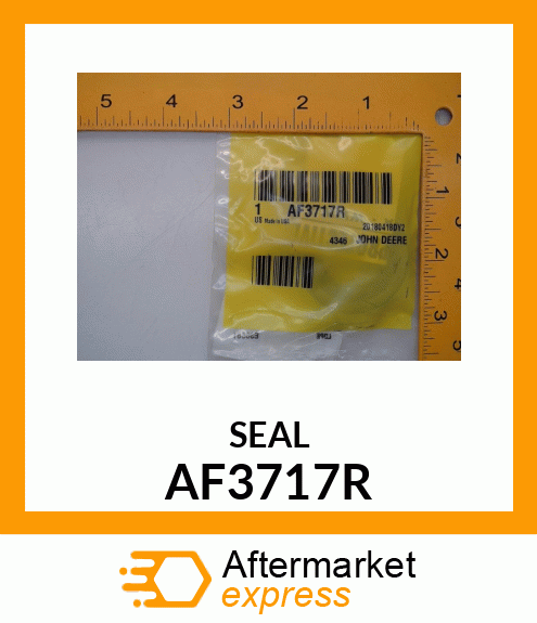 SEAL,OIL/SE CRANKSHAFT,FLYWHEEL END AF3717R