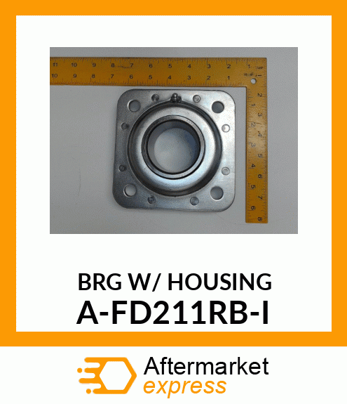 Bearing With Housing - BRG., FL. DISC; RD. BORE A-FD211RB-I