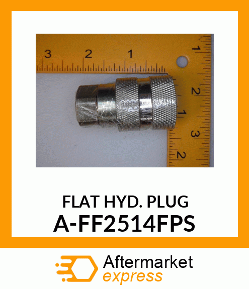 Hyd. Quick-Connect Coupler - FLT HYD.CPLRSOCKET&PLUG SET,1/4"NPT A-FF2514FPS