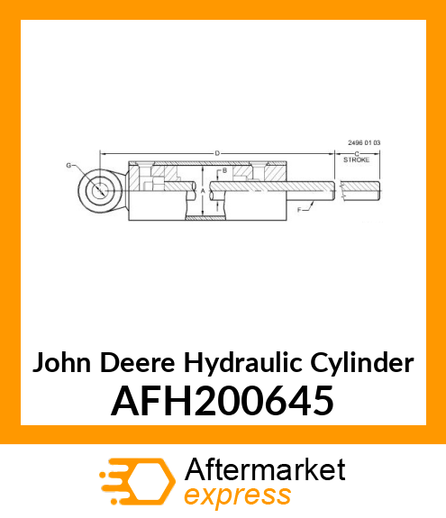 HYDRAULIC CYLINDER AFH200645