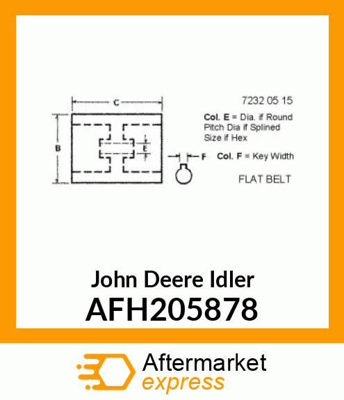 IDLER AFH205878