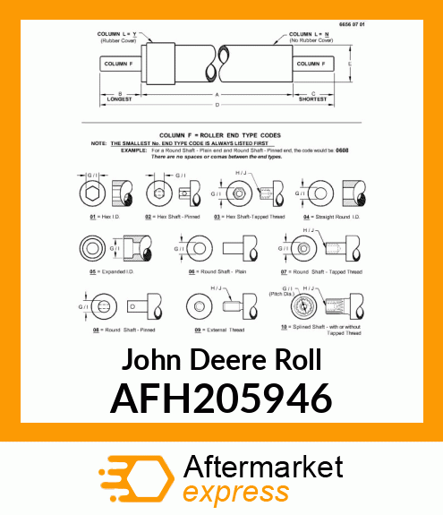 ROLL, (SMOOTH) AFH205946