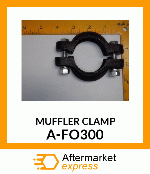 Clamp - CLAMP, MUFFLER A-FO300