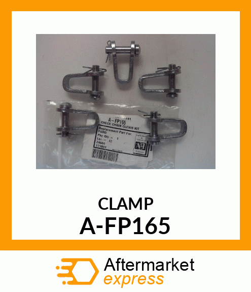 Sway Chain - CHECK CHAIN CLEVIS KIT A-FP165