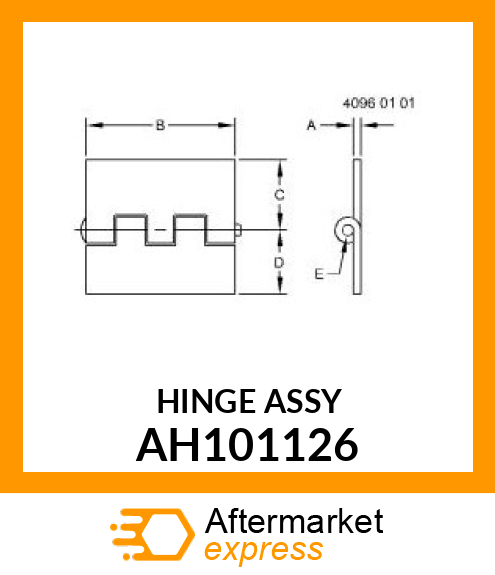 HINGE ASSY AH101126