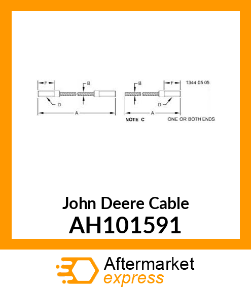 CABLE ASSY AH101591