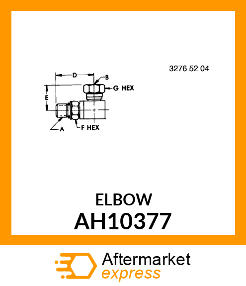 Elbow Fitting AH10377