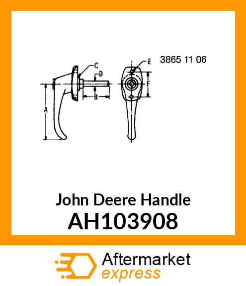 HANDLE ASSY AH103908