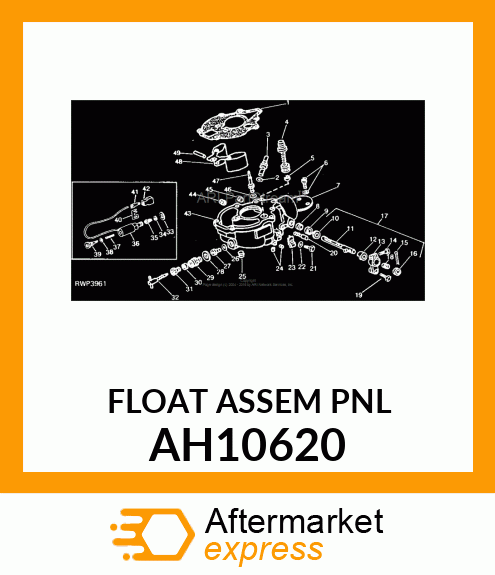 FLOAT ASSEM PNL AH10620