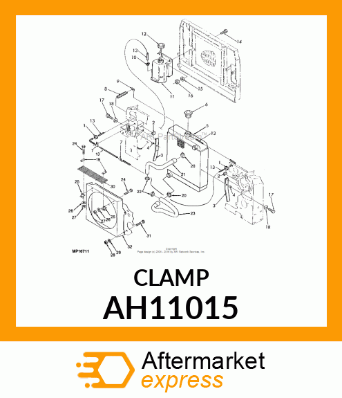 CLIP AH11015