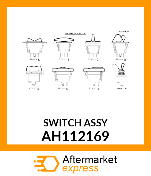 SWITCH ASSY AH112169