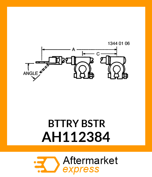 BATTERY BOOSTER CABLES, CABLE ASSY AH112384