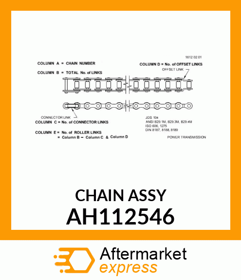 CHAIN ASSY AH112546