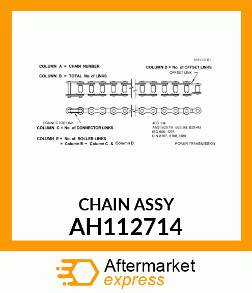 CHAIN ASSY AH112714