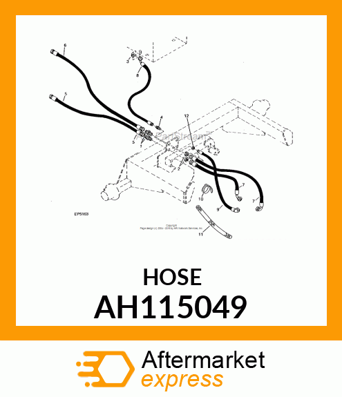 HOSE ASSY AH115049