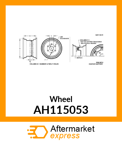 Wheel AH115053