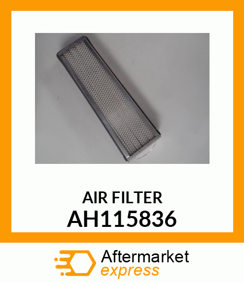 AIR FILTER, RECIRCULATION AH115836