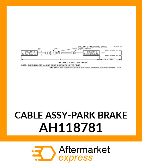 Cable AH118781