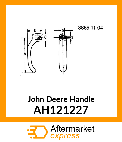 HANDLE ASSY AH121227
