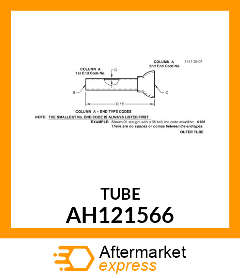TUBE AH121566