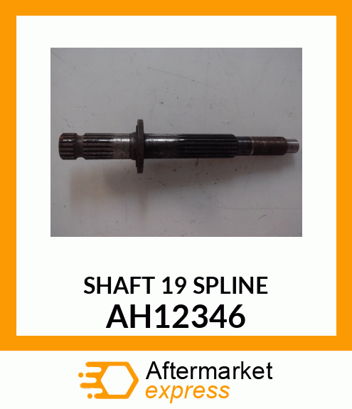 SHAFT_19_SPLINE AH12346