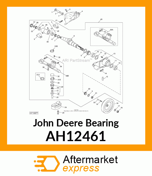 BEARING W/SEAL AH12461
