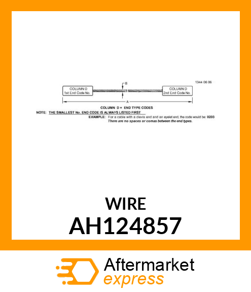 CABLE ASSY AH124857