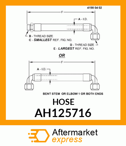 HOSE ASSY AH125716