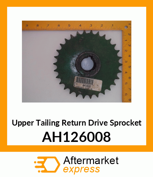 CHAIN SPROCKET, SPROCKET ASSY AH126008