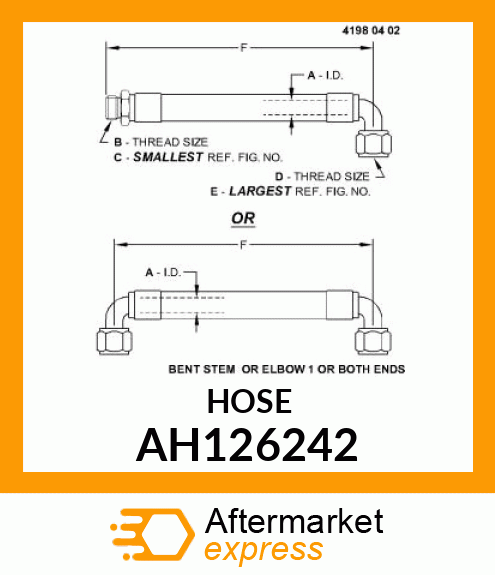 HOSE ASSY AH126242