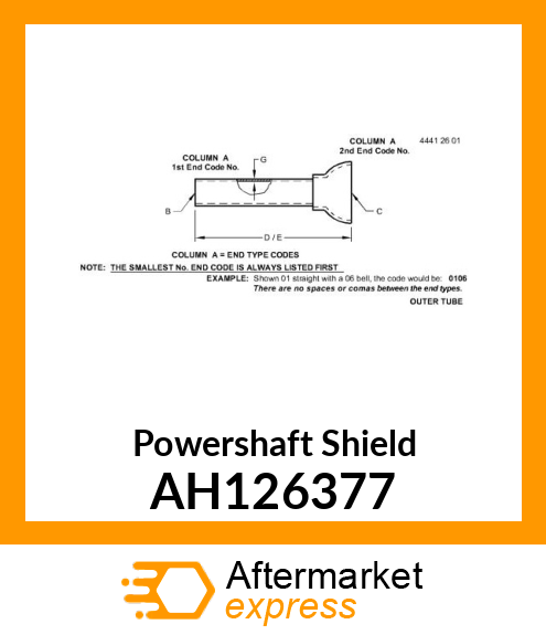 Powershaft Shield AH126377